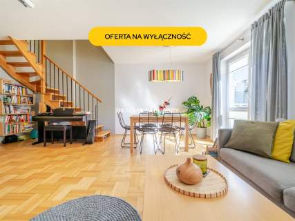 Dwupoziomowe z balkonem, komórka, garaż