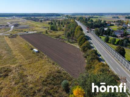 Atrakcyjna działka usługowa 1,07 ha przy DK81
