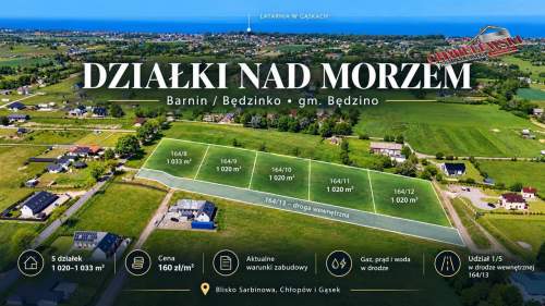 Działka budowlana - Będzinko Barnin