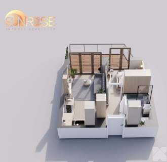 Sunrise Park Mieszkanie nr 1.7 2 pokoje 32,52 m2 balkon