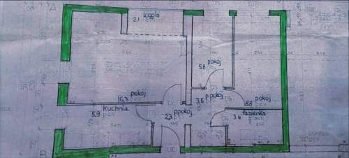 3 pok. 47m2, KW możliwy kredyt, po gen. remoncie, do wprowadzenia