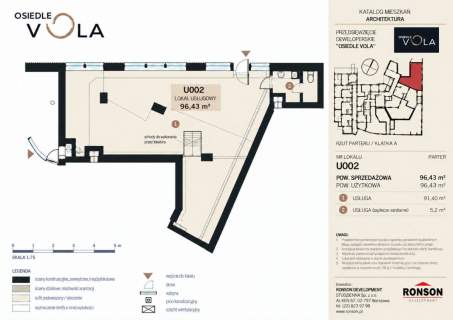 Lokal usługowy 96,43 m na Woli