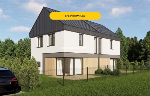 3pok.65m2 dwupoziomowe/nowoczesna bryła budynku