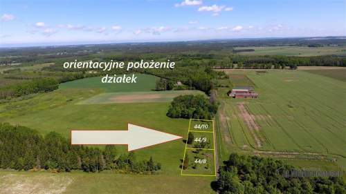 działka na odludziu ok. 35 km od morza i 10 km od