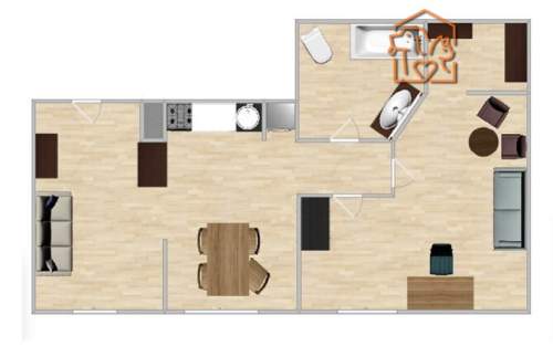 Wschodnia 32, Śródmieście, 2 pokoje pet friendly