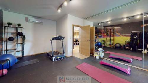 Dom premium z salą fitness i systemem smart home