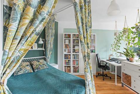 49,90 m z dużą garderobą Balkon Garaż Las