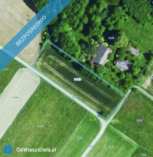 Działka z wz 30x95m