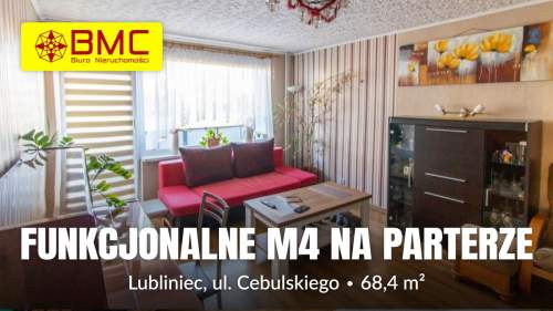 M-4 ul. Cebulskiego, parter z balkonem