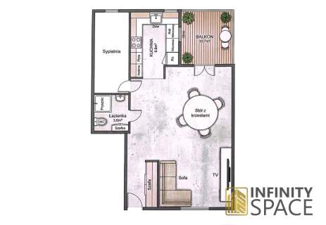 Apartament 47m2 Wysoki standard Pierwszy najem