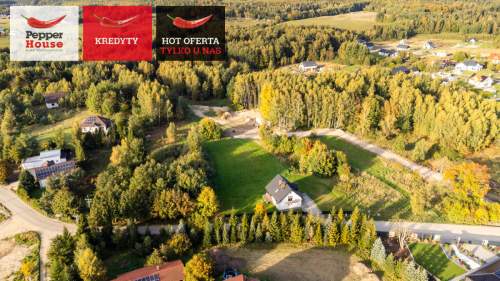 DZIAŁKA BUDOWLANA 1107 m POMLEWO MPZP