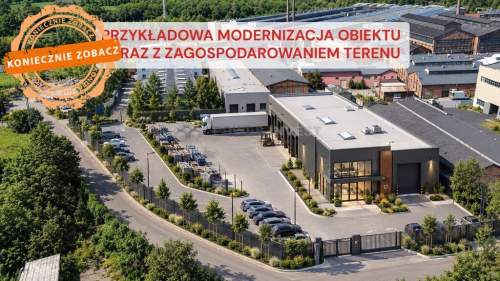 HALA PRODUKCYJNA BIURA/CIEKAWA LOKALIZACJA