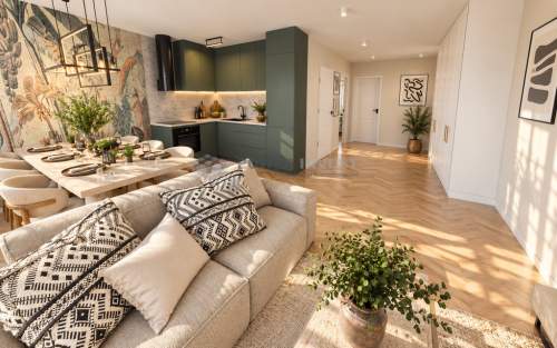 Duży salon od południa Taras 8.3 m2 0 prowizji