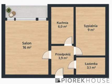 2-pokojowe mieszkanie na Targówku