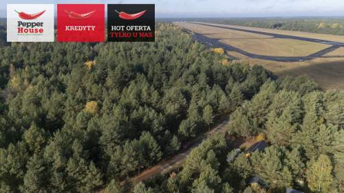 Borsk Działka 1380 m z projektami 2 domków letniskowych