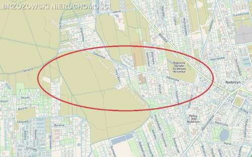 Nadarzyn, 2,2 ha, MPZP, mieszkaniowa usługowa