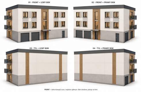 Działka inwestycyjna Kamienica Projekt 490m2 PUM