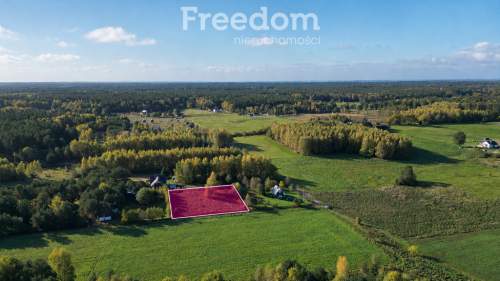 Działka 2012 m w Siemianach nad Jeziorakiem media, MPZP