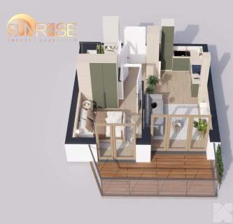 Sunrise Park Mieszkanie nr 4.7 2 pokoje 32,52 m2 balkon 