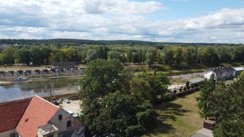 Kompleks budynków przy ul. 6 Sierpnia w Puławach..