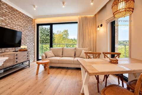 Nowoczesny apartament Olimpijska 57 m miejsce w garażu balkon