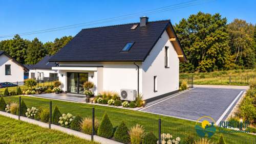 NOWOCZESNY DOM W ALWERNI 120 m DZIAŁKA 8,5 AR 