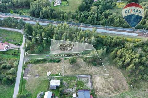 Działka budowlana 1200 m2, Jesionka, gm. Wiskitki.