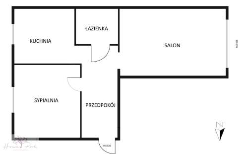 2-pokoje 46.15m2 z balkonem blisko manufaktury
