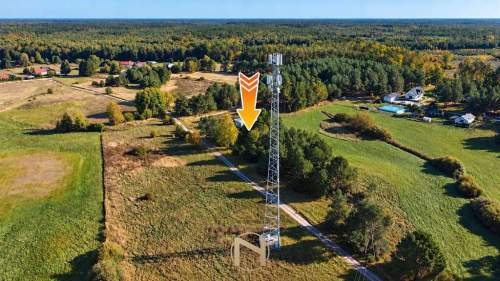 Działka budowlana na sprzedaż, 1213 m2, Łośno