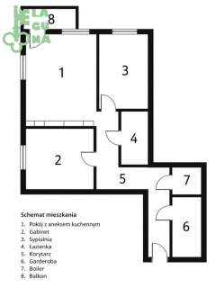 Wejherowo Centrum, 3 pokoje, garderoba, pralnia, duzy balkon...