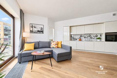 3 POKOJE PRZY WYSPIE SŁODOWEJ PARKING, BALKON
