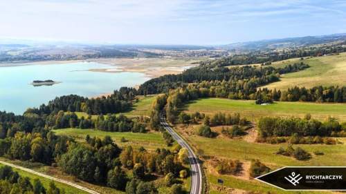 DZIAŁKA Z WIDOKIEM NA TATRY, GORCE I JEZIORO CZORSZTYŃSKIE, MANIOWY