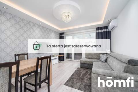 3-POKOJOWE Z BALKONEM, KLIMATYZACJĄ I GARDEROBĄ