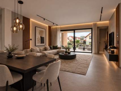 Dwupoziomowy apartament 114 m z tarasem
