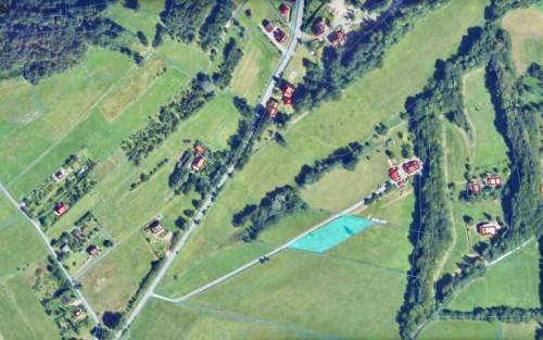 Widokowa enklawa budowlana w Beskidzie Małym - Śleszowice