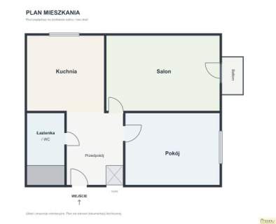Mieszkanie 38 m2 - II piętro - ul. Stawki, Łuków