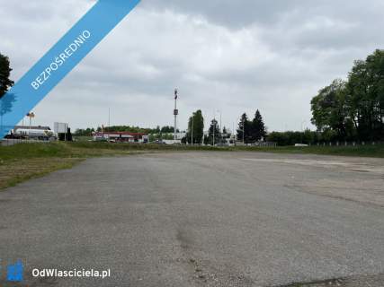 Plac 6500 mkw składowy handlowy parking Straszyn Obwodnica Gdańsk