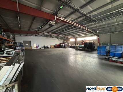 1,6 ha na produkcję, składy, magazyny hala 1100 m2