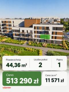 Nowoczesne ładne 2-pokojowe mieszkanie z balkonem Poznań, Podolany
