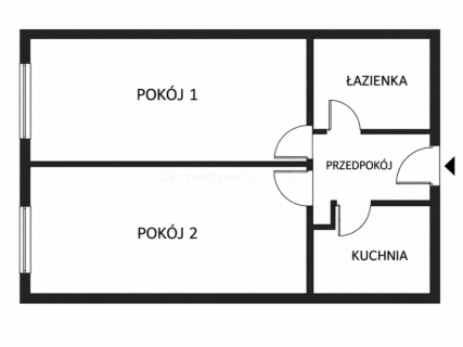 37 m ,TYLE MOŻLIWOŚCI 2 POKOJE WOLA METRO