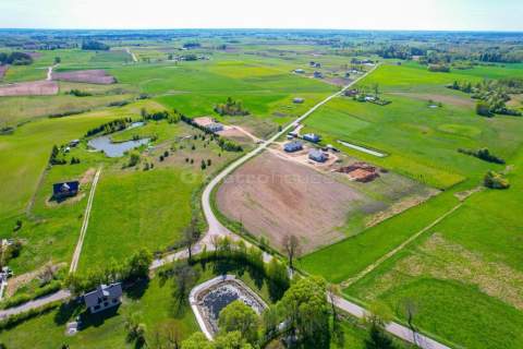 Działka budowlana 1225 m2 - Krupin przy Olecku