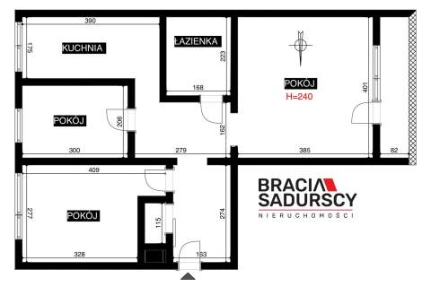 Wyremontowane 3pok. 53m2 Balkon Wieliczka
