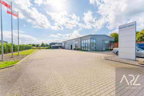 HALA 299 m2 DZIAŁKA 1740 M2 BLISKO KOŁOBRZEGU 