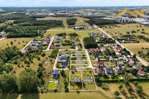7 działek budowlanych w Koszarówce MPZP Powierzchnie 853-1489...