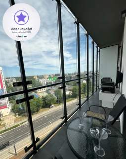 Klimatyczne 2 pokoje z balkonem, super widok