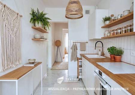 Duży potencjał aranżacyjny 3 pokoje Balkon