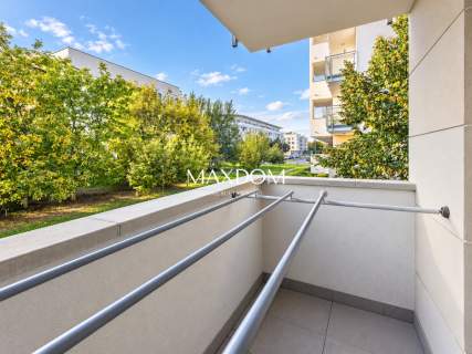Wiślany Mokotów wysoki parter balkon 2016r