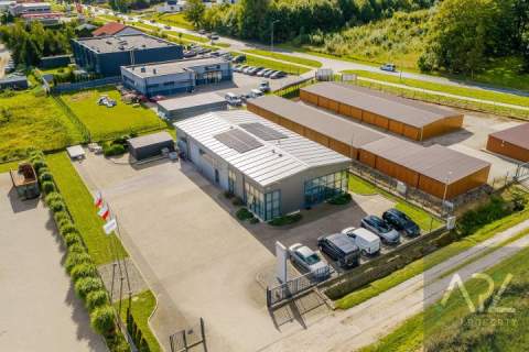 HALA 299 m2 DZIAŁKA 1740 M2 BLISKO KOŁOBRZEGU 