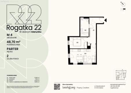 Stare Miasto, 2 pok., parking podziemny