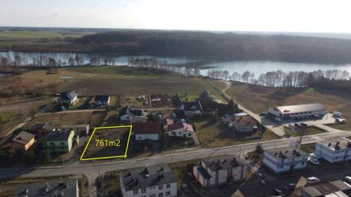 Działka na sprzedaż, 761 m2, Lubcz